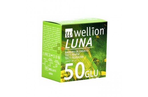 Тест ленти Wellion Luna Glu - 50 бр.